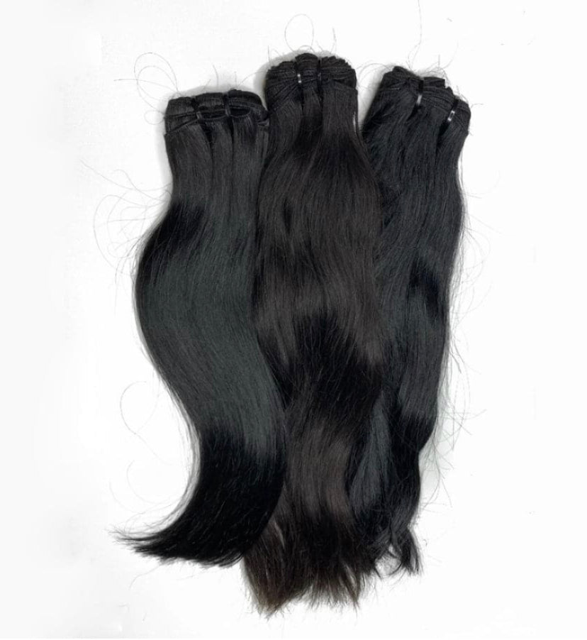 Raw Indian Natural Straight Bundle