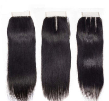 Raw Indian Natural Straight Closures